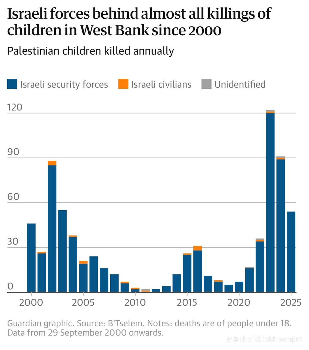 KerryBurgess's tweet photo. 25 years of murdering children in the West Bank. But hey, Hamas started it on Oct 7th by making the IDF murder all those Israeli civilians... https://t.co/5olt58Gias