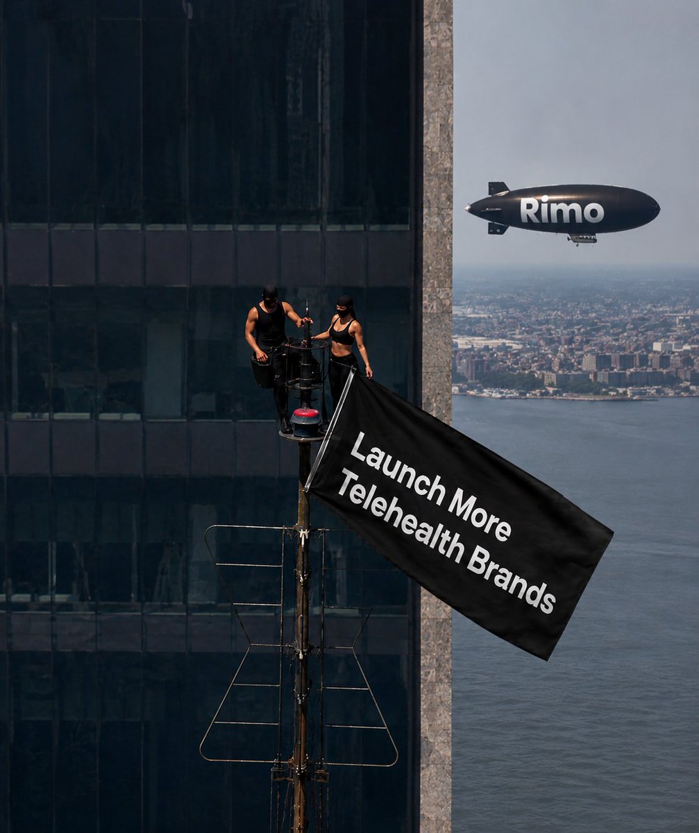 rimohealth's tweet photo. The influencers having success in telehealth aren't affiliates.

They're founders.

Own your brand in two weeks.