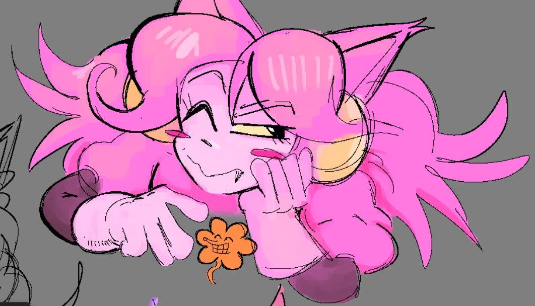 mickeyclarefs's tweet photo. Shes a MEW MEW GIRL in a MEW MEW WORLD…! 💕💜 💕#deltarunespoilers misk magma doodles https://t.co/FCWuo3oQwD
