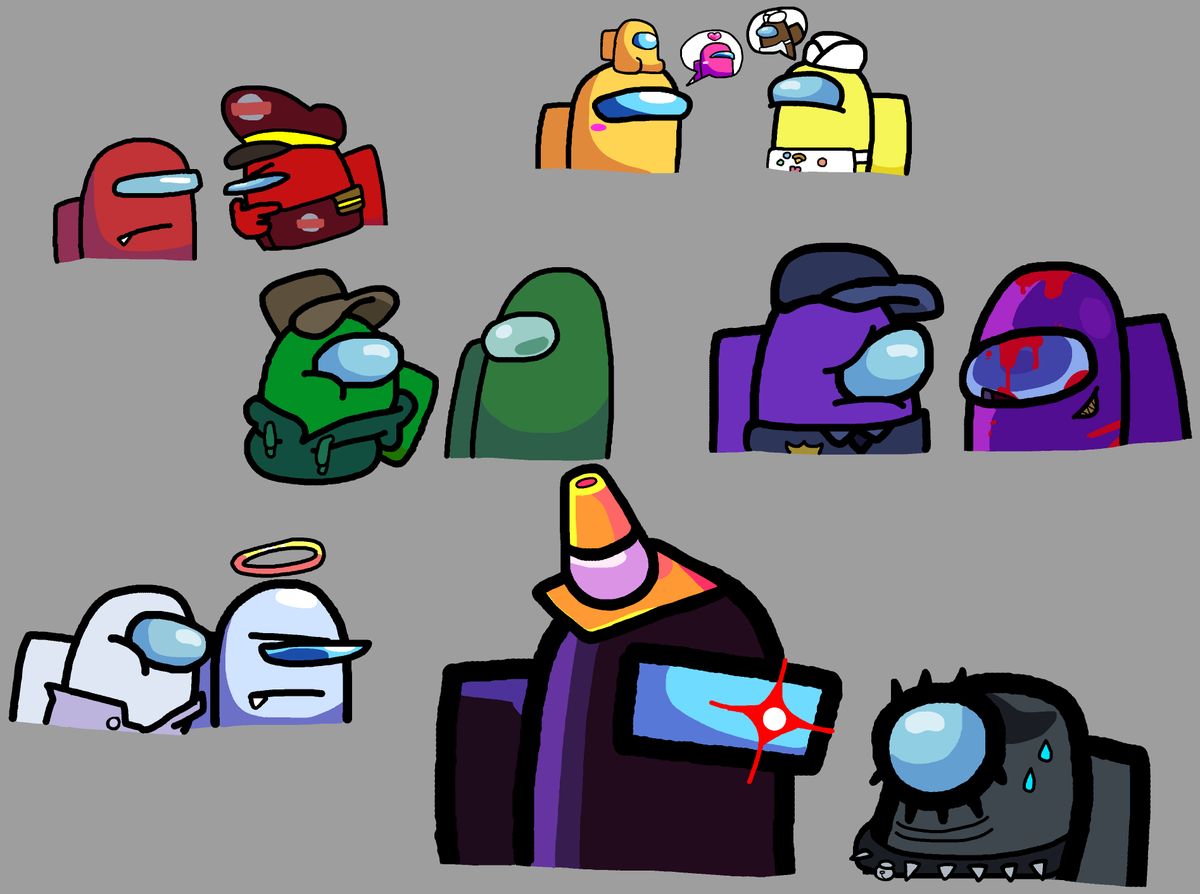 Cloak05's tweet photo. oh yeah I made these two doodle pages sometime ago, may as well show them here
#amongusshow #vsimpostor #digitalcircus #kirby #deltarune #murderdrones https://t.co/7NIzoyNtdd