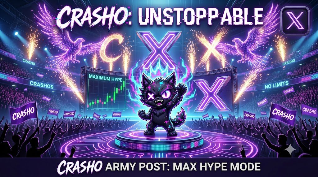 CrashoCoin's tweet photo. 🚀 $CRSH IS COOKING! 🚀
No red tape here—we are building the launchpad. Crasho is pointing straight to that buy button because the momentum is just getting started. 📈🔥
Don't get left behind, secure your bag now: https://t.co/eUhfLR7j58
#Crasho #CRSH #Solana #Bullish https://t.co/e5oaPI9d5c