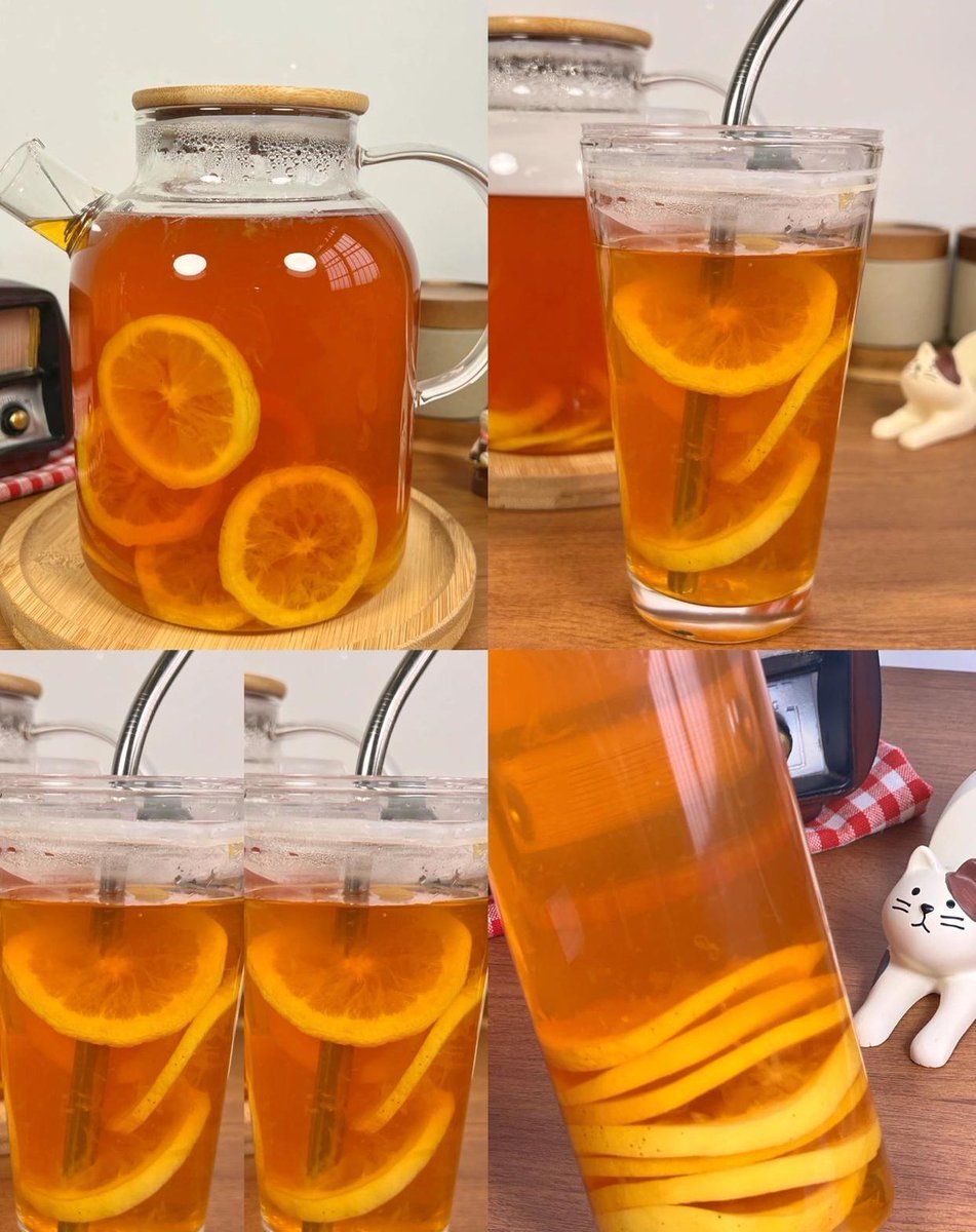 Kitty646464's tweet photo. [Start your weekend right! Whip up a 5-min iced honey lemon tea: steep black tea, squeeze fresh lemon, add 1 tsp honey + ice. Refreshing, sweet, and totally stress-free. ]， https://t.co/MVpoJjdmWC