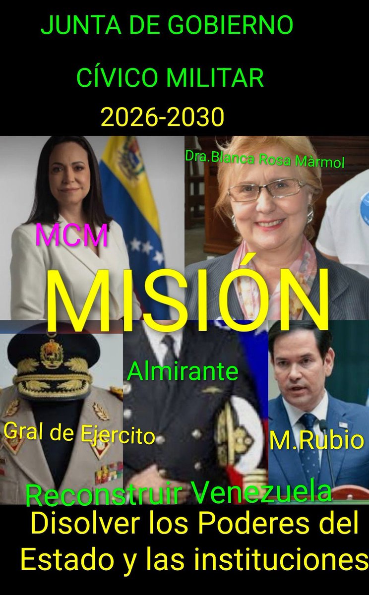 poehlerprensa's tweet photo. HOY SE TERMINA LA CALIDAD DE INTERINA DE DELCY RODRIGUEZ DE ACUERDO A LA CONSTITUCION DE VZLA, MAÑANA DEBE HABER NUEVO GOBIERNO Y ESTA ES LA MEJOR SOLUCIÓN...
https://t.co/iUUeZK1WsJ https://t.co/iPt9h8TdVI