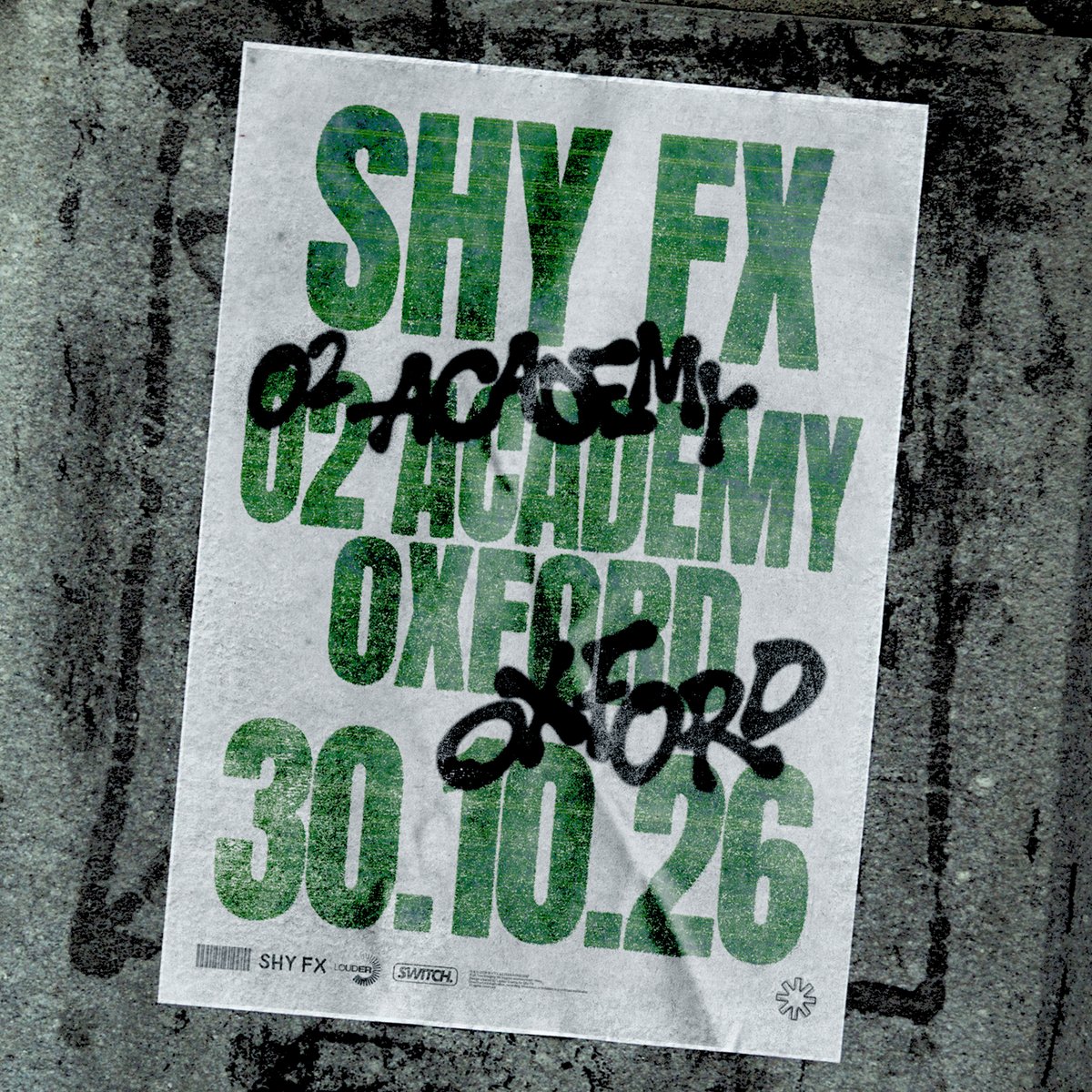 O2AcademyOxford's tweet photo. Oxford! Legendary DJ and producer @ShyFX is bringing the noise to O2 Academy Oxford this Autumn. Who will be joining us? - Friday 30 October π§π₯
Priority Tickets on sale from 10am Tue 07 Jul at #O2Priority π https://t.co/Li0ybil5ga