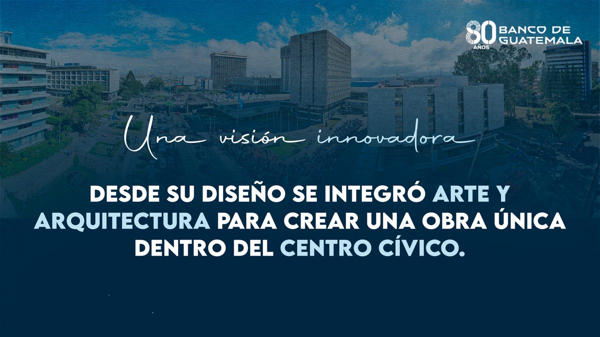 Banguat's tweet photo. 🎨 El edificio del Banco de Guatemala es mucho más que una sede institucional; es una obra de arte. Entre 1963 y 1966, los destacados artistas, Carlos Mérida, Roberto González Goyri y Dagoberto Vásquez Castañeda, desarrollaron obras específicas para el edificio y lo convirtieron en uno de los ejemplos más representativos de integración plástica en América Latina. #60AñosEdificioBanguat #80AñosBanguat