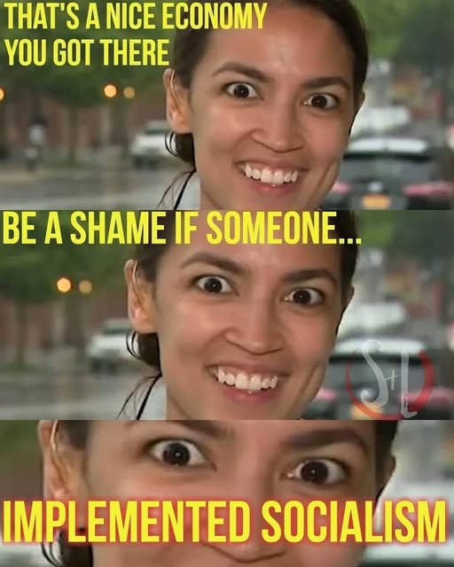 CCatguy's tweet photo. AOC has cray cray eyes. 😬 https://t.co/XgV3qJDc5Q