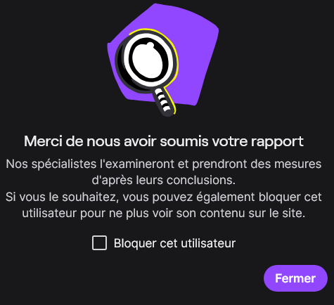 goldmaster1337's tweet photo. @VincLapierre Signalé sur twitch pour appel à la haine / violence. Faut les faire sauter une par une y'a que comme ça qu'ils comprennent c'est du RSA à la maison, sans les revenus twitch ça va pleurer. https://t.co/voUbGwPqNE