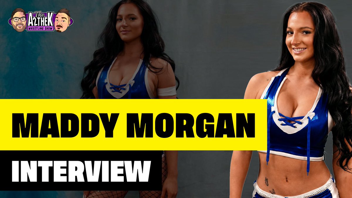 A2theKWrestling's tweet photo. WATCH NOW: https://t.co/TEeEPJd5UB

Maddy Morgan RETURNS to the show fresh off a WWE Tryout, an appearance on Monday Night RAW and a two-month tour of Japan with Marigold! She talks all about an incredible last 12 months! Available everywhere NOW!

#maddymorgan #wwe #wweraw https://t.co/7SURgOmJsM
