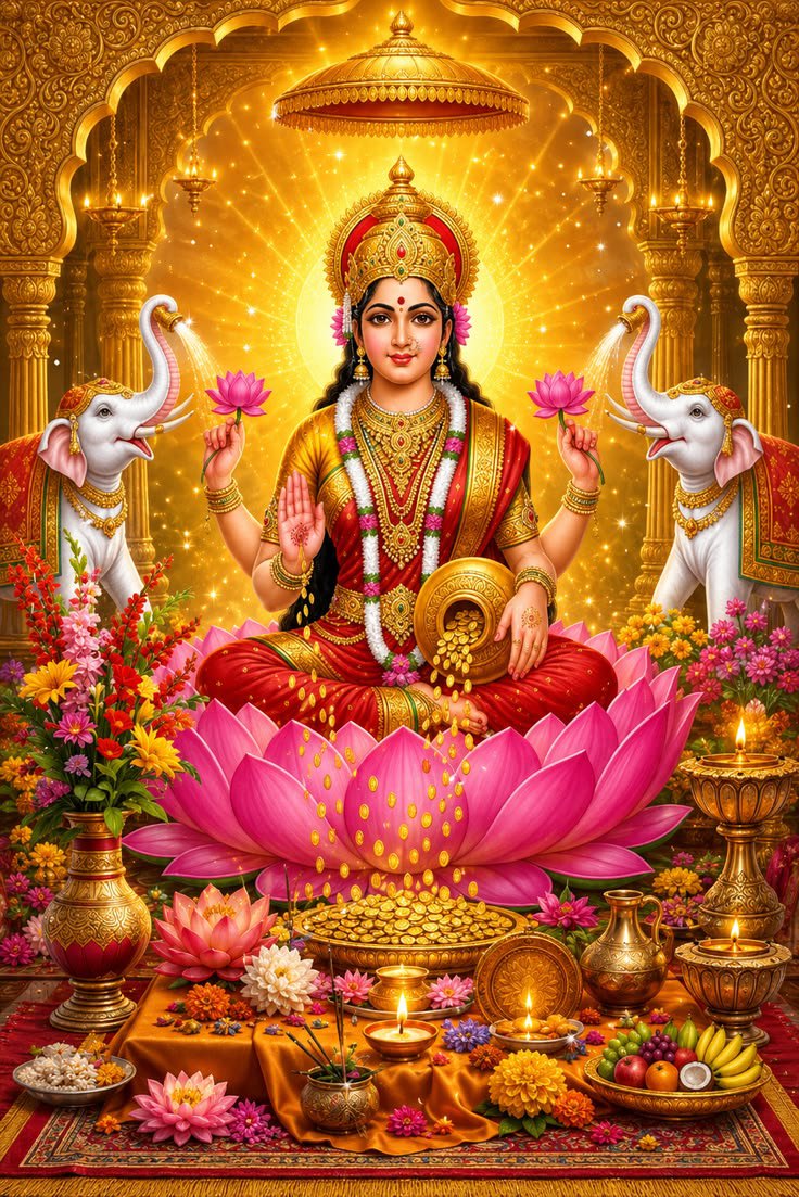 Rituverma51's tweet photo. हे महालक्ष्मी, हमारे आंगन को अपनी कृपा से कभी खाली मत होने देना। https://t.co/0h71xvQW82