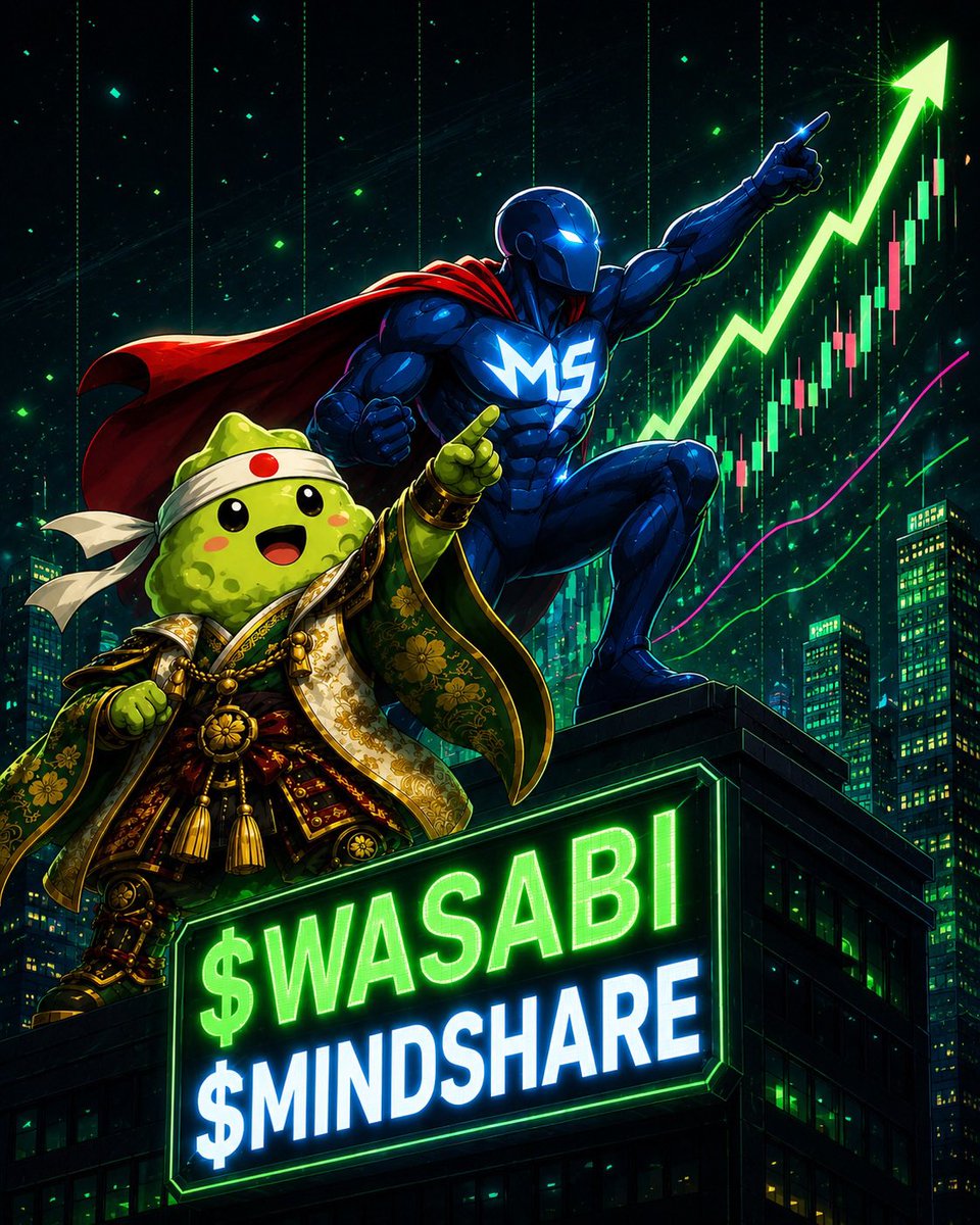 2Fat2Rich's tweet photo. @trader1sz @charliefx_ $wasabi $mindshare is growing!   Let’s go!!! https://t.co/Dr7fdWEBxo