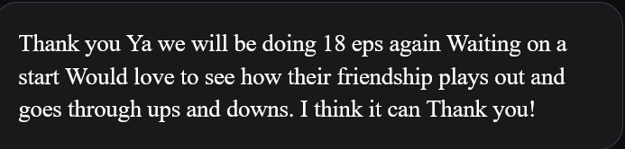 SarahBeth0524's tweet photo. I asked Eric if they have a start date for filming, the episode count for the season, and if he thinks Tim and Wesley's friendship can and will be repaired.
#TheRookie #Chenford https://t.co/iZsN2Rkuiz