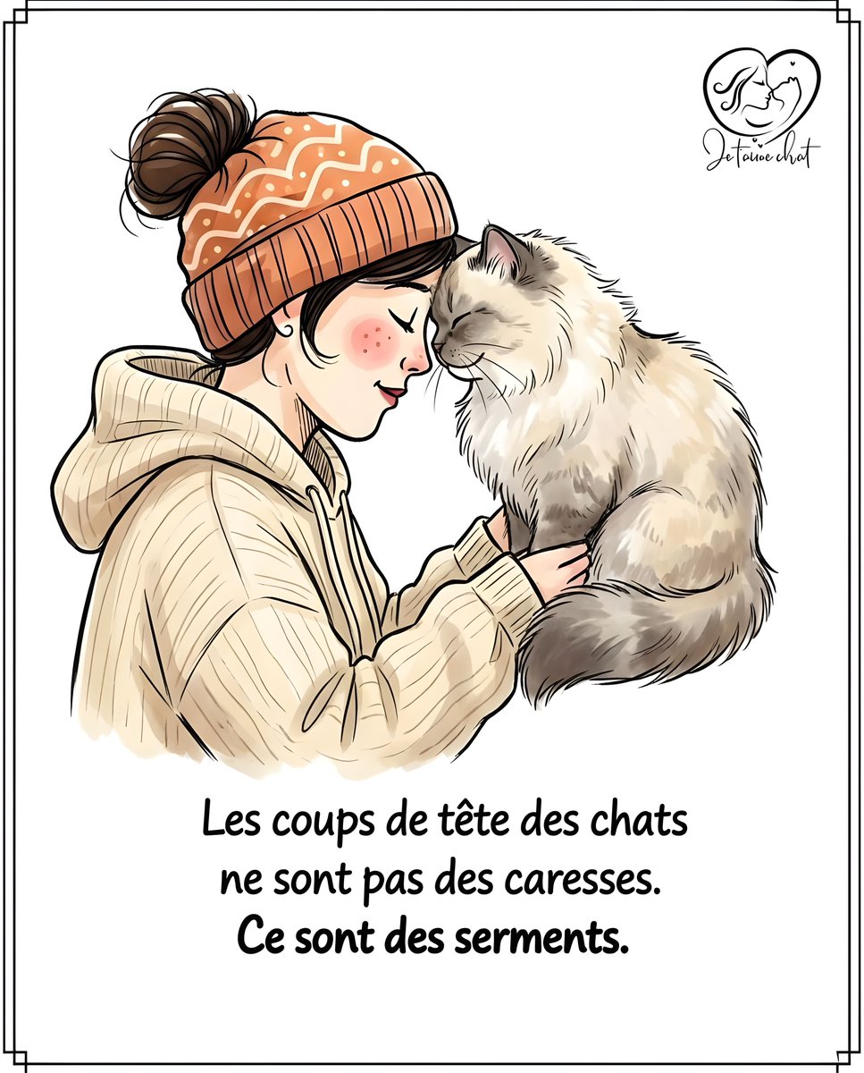 jtmchat's tweet photo. Rejoins la famille Je t'aime Chat πΎ π @jtmchat |
........#ChatsDeFrance #VieDeChat #AmourDeChat #ChatDuJour #Ronron #ChatLovers #UniversDesChats https://t.co/zADzQDz5bC