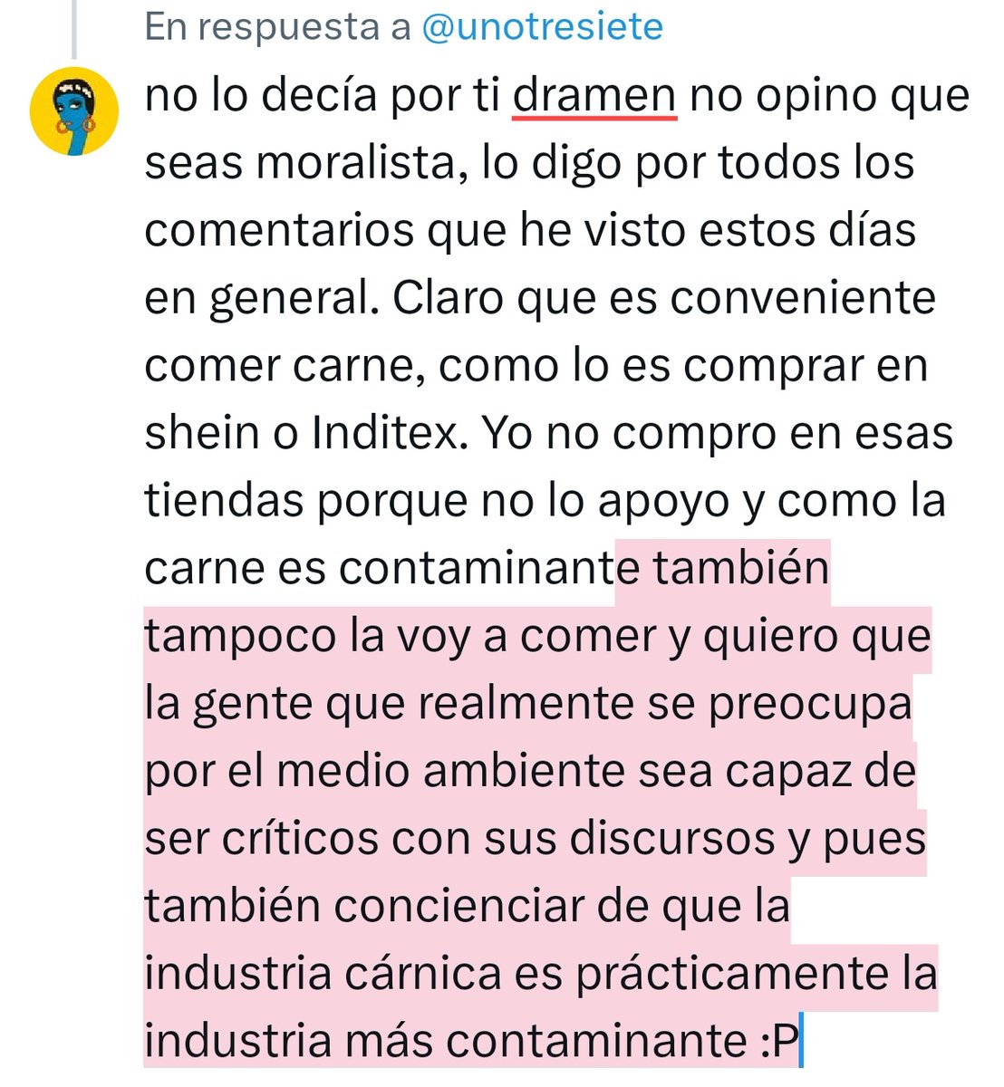 trash_fraulein's tweet photo. @unotresiete te pongo la foto que no me deja poner más texto.. y claro al final en un sistema capitalista no hay un consumo 100% ético pero dentro de nuestra mano está tratar de dentro de lo peor hacer lo mejor 🤲🏻 y sí el estilo y ropa de la ropa baratuchi del shein es horrible nsnfnddk https://t.co/WUYZqm8PTn
