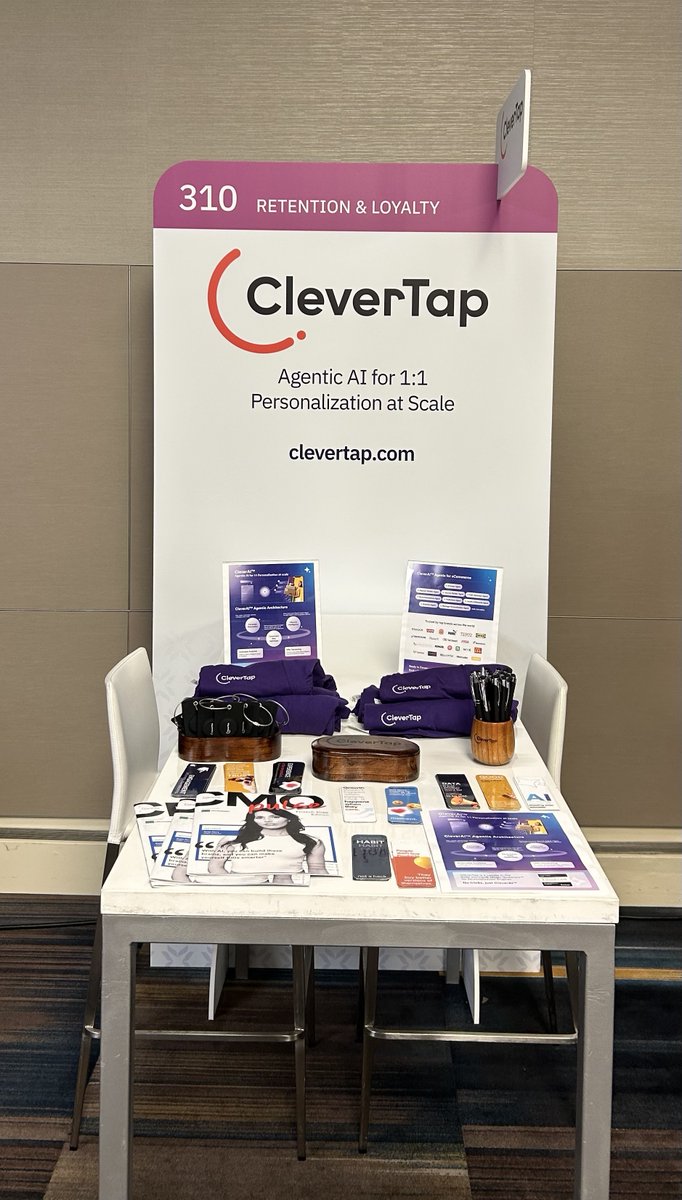 CleverTap's tweet photo. CommerceNext Growth Show 2026 recap:
โ Too much coffee
๐ค Great conversations
๐ก Plenty of ideas
Thanks to everyone who stopped by and talked customer engagement with us.
See you next time. โจ
#CommerceNext #CustomerEngagement #CleverTap #CleverAI https://t.co/lLfSlOEcmQ