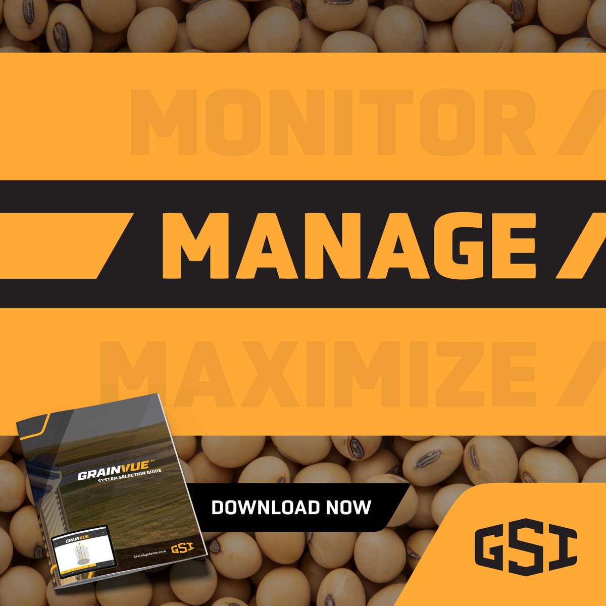 GSI_Grain's tweet photo. Looking to get more out of every bin? GrainVue helps you manage moisture with automated aeration and remote visibility. Download the new GrainVue Selection Guide. https://t.co/RYAGy4NNYK
That’s smart grain management with the power to pay you back.
#GSIGrain #GrainVue https://t.co/2mQRh6cir4