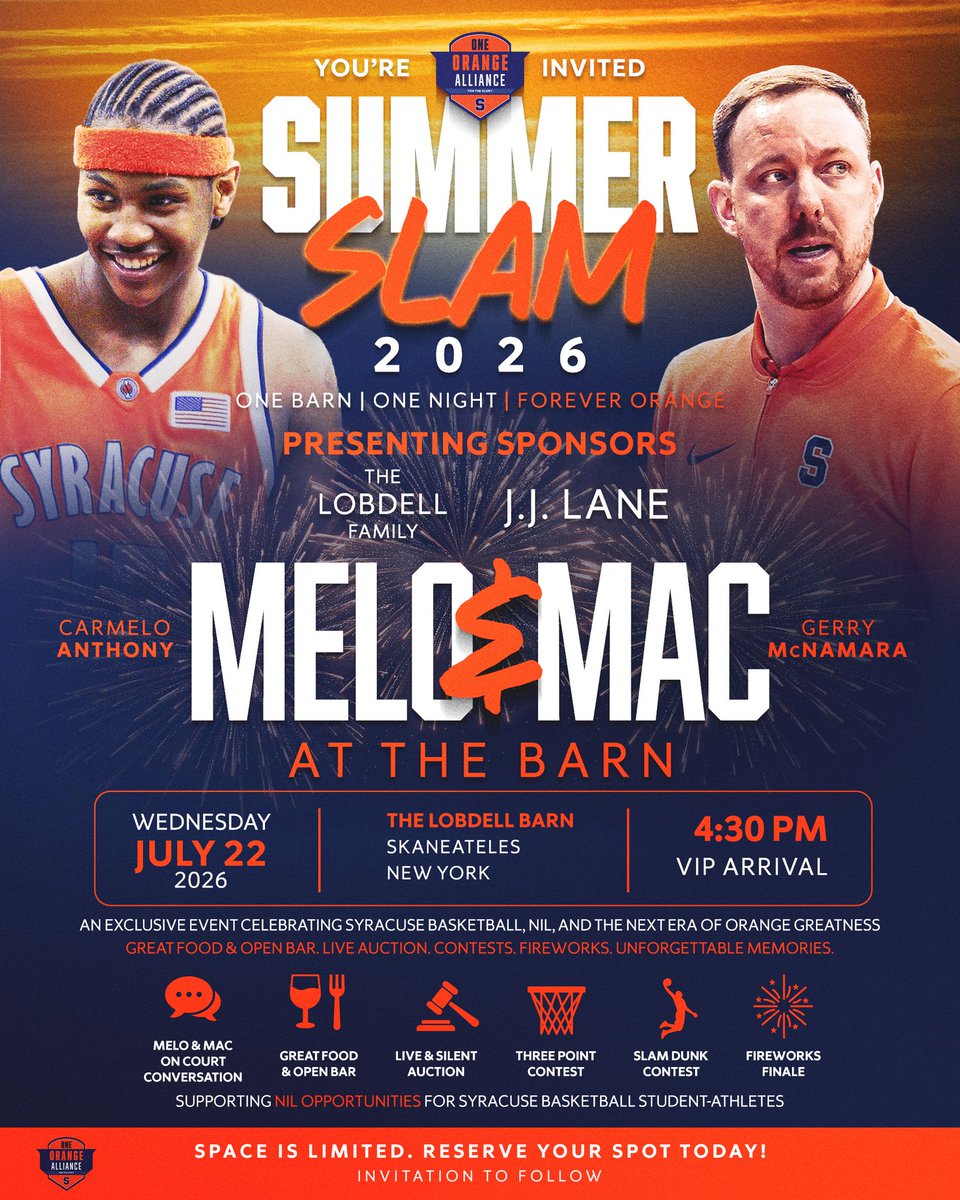 Syracuse Athletics tweet media