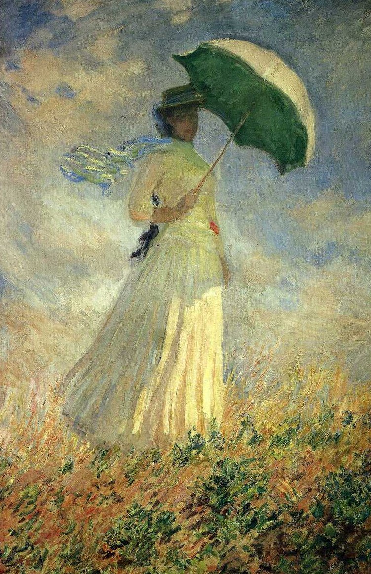 impression_ists's tweet photo. Monet, Woman with a Parasol, Facing Right https://t.co/MjVRqjV5yu