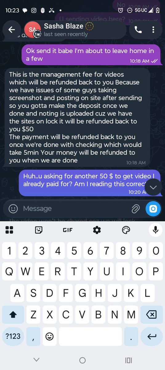 __Magnumsbex's tweet photo. @Lizardhunter13 Another content scammer @noragripp #buyingcontent #sellingcontent https://t.co/jq6EHZFups