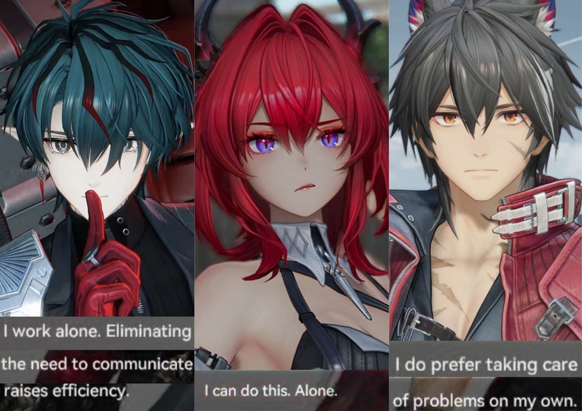 DoctorsBadTake's tweet photo. How come there are so many characters in the fire team who like to act alone!
#ArknightsEndfield #Endfield #Camille #Laevatain #Wulfgard https://t.co/7EgJLc3Cii