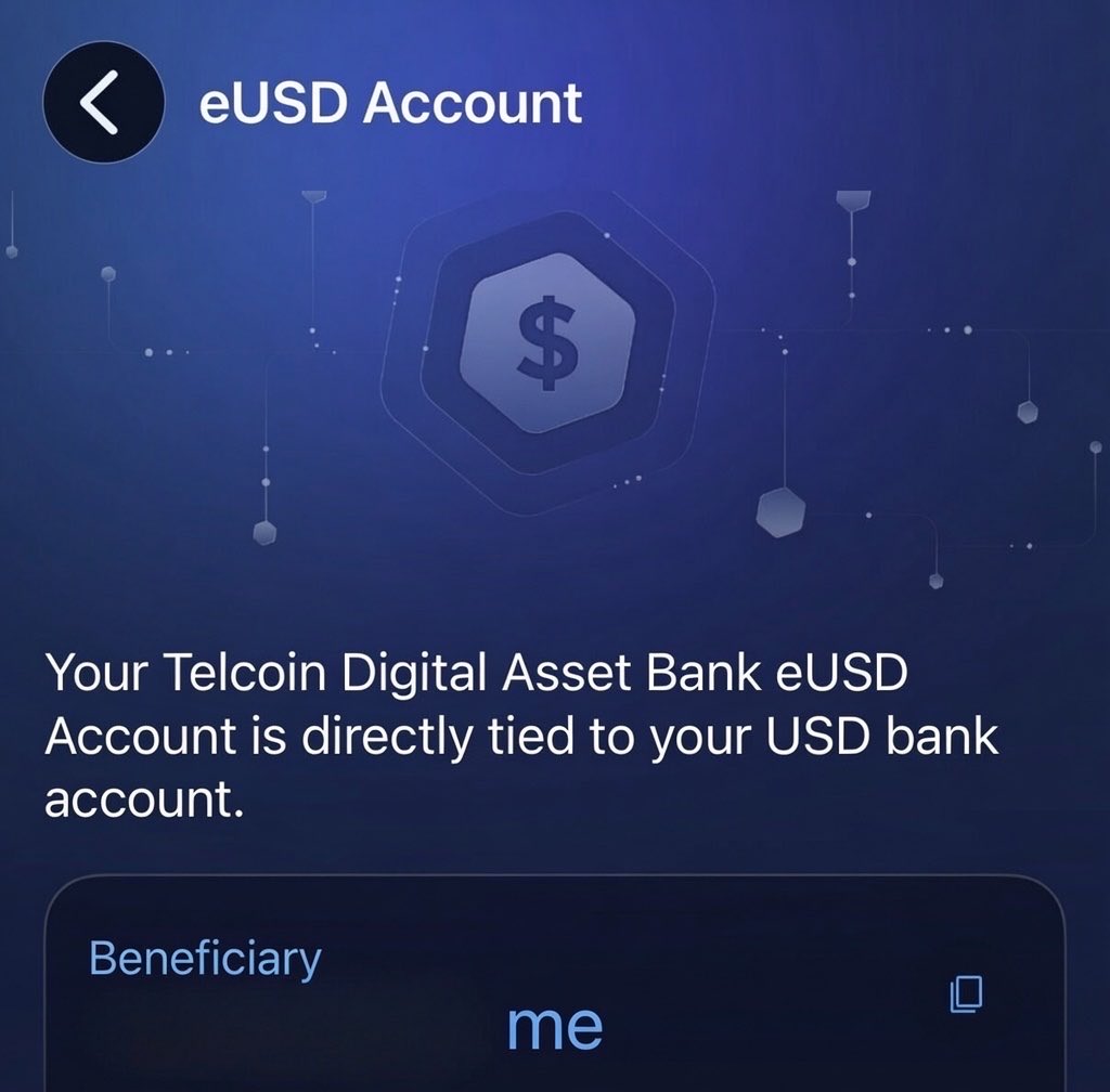 steveocrypto_'s tweet photo. Finally here, #Telfam!! 🔥🔥

@TelcoinDAB is LIVE, on my phone, and connected to my TradFi life…which will soon become archaic. 

@telcoin is literally paving the way.

$TEL #Telcoin https://t.co/001r7mdJji