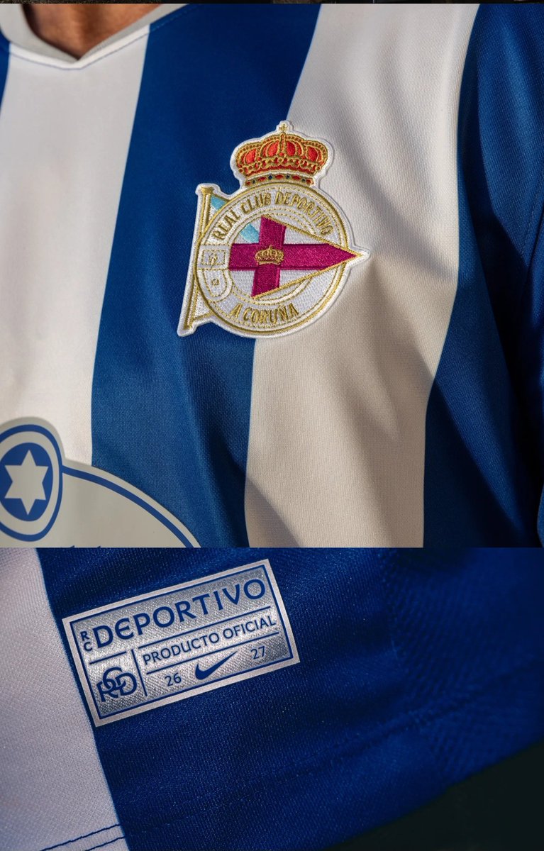 SweetDreamsdnc's tweet photo. Como ya avisé. Catalogazo gordo para el #RCDeportivo por parte de Nike. 0 sorpresas. Los que llevamos años en este mundillo ya sabemos como va esto. Error grotesco del Dépor dejar Kappa. 😬 Cambias color y franjas por un 50/50 y te sale la del Mallorca. Terrible. https://t.co/hcIecX4y3b