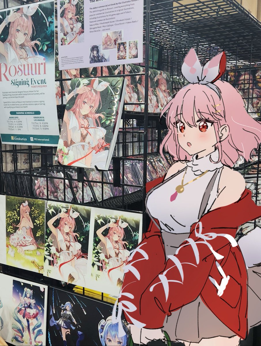 rosuuri's tweet photo. Readyyyy!!!
Visit us in AX at Kinokuniya booth (South Hall) ✨ https://t.co/pb3TydLcsc