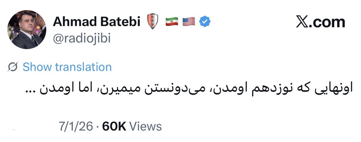 ardalanmousavi's tweet photo. این حرف رو هر کس که بزنه کاملا اشتباه و بی‌انصافی و خیانت به خون عزیزانیه که در دی‌ماه کشته شدن. کسایی که با خانواده‌شون رفتن به خیابون، اونقدر از عدم کشتار و وقوع ریزش و وجود گارد جاویدان مطمئن بودن که با خیال راحت رفته بودن. مردم برای زندگی به خیابون رفتن و نه برای مردن https://t.co/kVmv2f6oLw