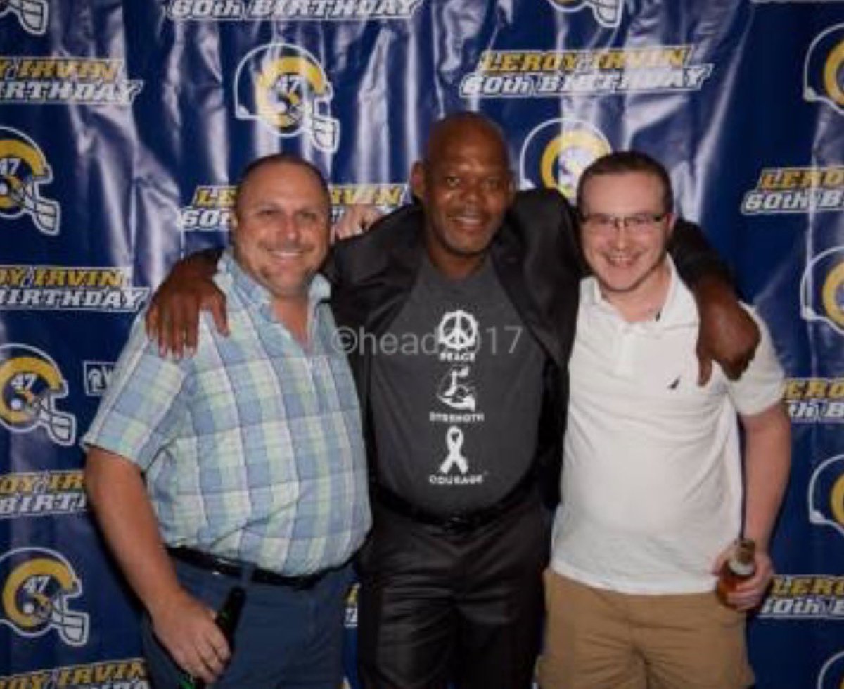 JKBOGEN's tweet photo. I just received word that #Rams legend and someone I called a friend LeRoy Irvin has passed away. I really want to thank LeRoy for not only coming on my show, not only texting with me but also inviting my father and I to his 60th birthday party. RIP LeRoy you will be missed. My heart goes out to all of his closest people. The Rams and Jayhawks just lost a great one.