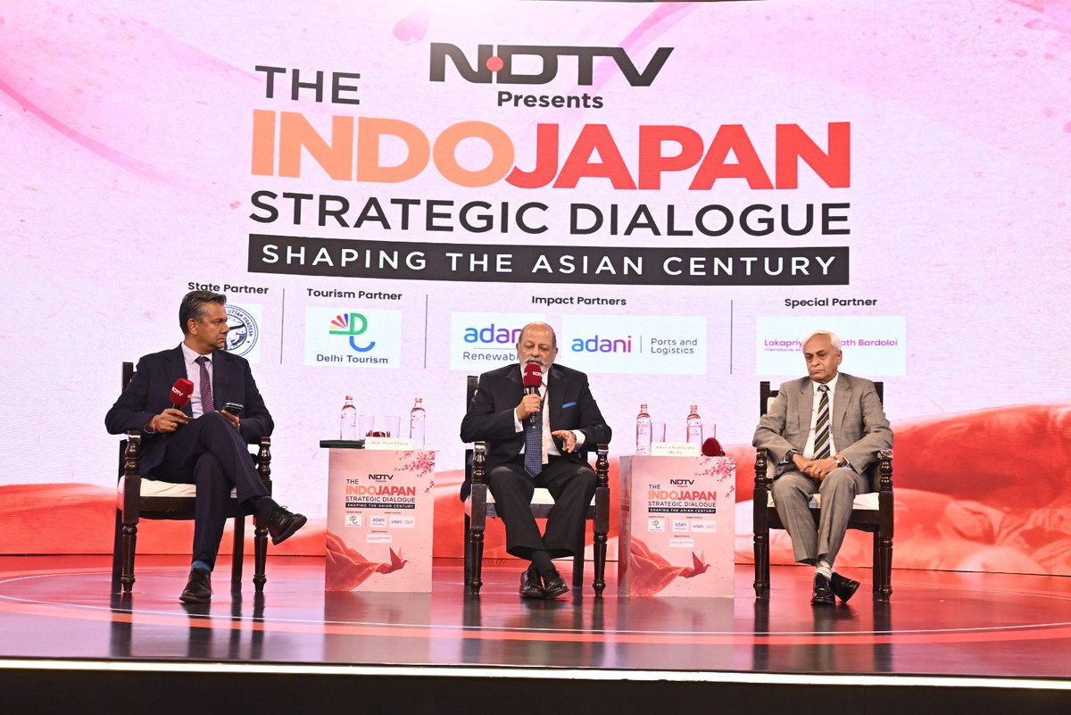 SujanChinoy's tweet photo. Here are some photos of the @ndtv event today on #India #Japan ties coinciding with the 16th Bilateral Summit https://t.co/v97n78Zm1D