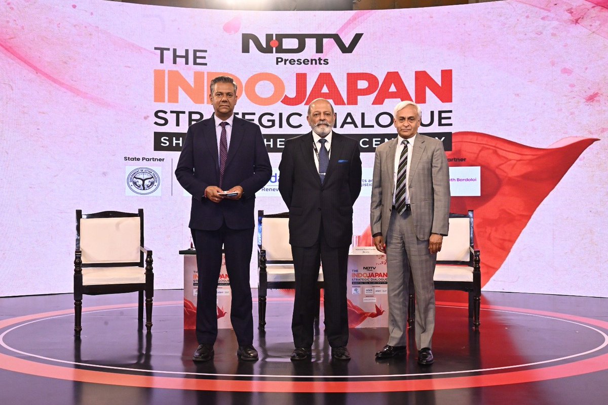 SujanChinoy's tweet photo. Here are some photos of the @ndtv event today on #India #Japan ties coinciding with the 16th Bilateral Summit https://t.co/v97n78Zm1D