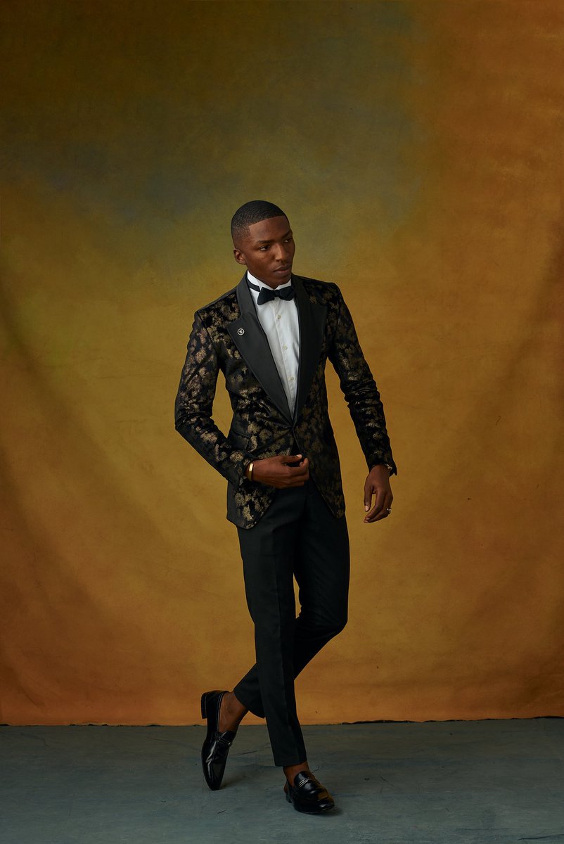 AMA_Lagos's tweet photo. The Torch Bearer Collection 

• AMA Xclusive Black Damask Tuxedo.
• AMA Xclusive Jalabiya &amp; Tandara Cap
• AMA Xclusive Aviator Tuxedo

#AMALagos #AMAXclusive #Bespoke #Menstyle https://t.co/DXVgK3nyoa