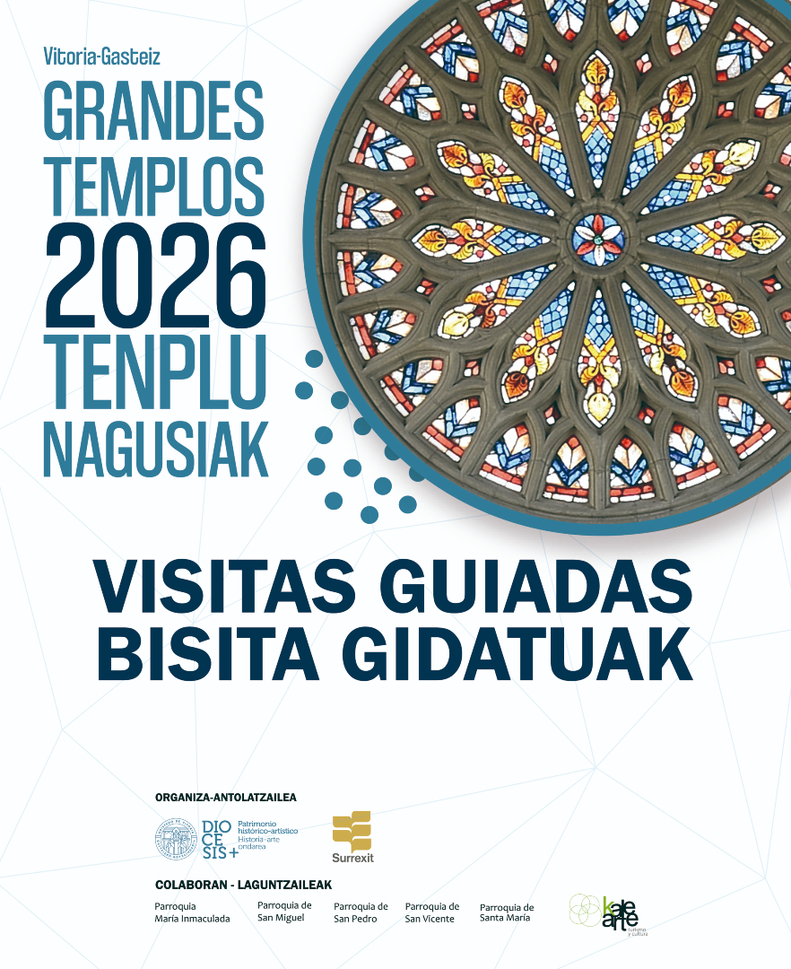Kalearte's tweet photo. Bueltan dira "Vitoria-Gasteizko Tenplu Nagusiak" bisita gidatuak 💚

Uztailaren 14tik abuztuaren 29ra, anima zaitezte!

¡Vuelven las visitas guiadas "Grandes Templos de Vitoria-Gasteiz"  💚

Del 14 de julio al 29 de agosto, ¡animaos!

+info: https://t.co/VZavDI4Ipj https://t.co/tKlEqHxye4