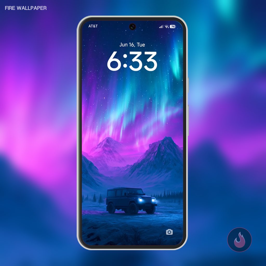FireWallpaper_'s tweet photo. Escape Into the Enchanting Aurora Dreamscape

🌌🏔️🚙 Aurora nights: your lockscreen wallpaper becomes a neon poem—mountains glow, engine hushes, you stare. #iOS #wallpaper #dreamscape #8k #vibesonly #homescreen #Android https://t.co/1fDtKcrT5l