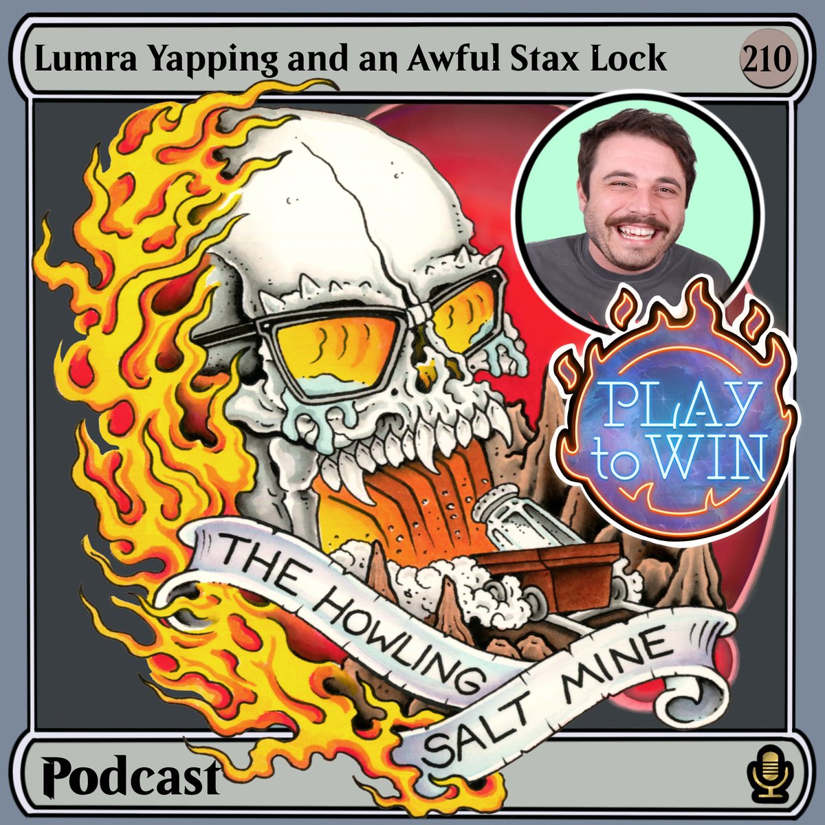 HowlingSaltMine's tweet photo. ⛏️NEW HSM!⛏️

This week we are joined by Dylan of @playtowinmtg!

Today, a Lumra player yaps too much and ruins a potential win, a series of tournament misplays leads to a salty loss, and a cautionary tale on why stax locks are interesting but maybe not good. https://t.co/UvtH5PsCjz