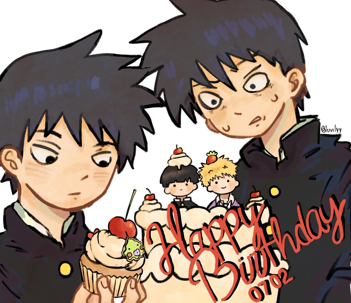 luvilyyyy's tweet photo. happy bday ritsu 🥄

#mp100 #ritsukageyama https://t.co/nk41rq2ZWc