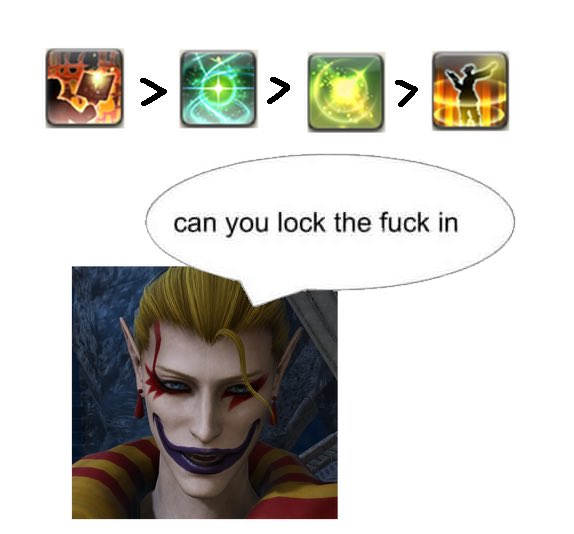 yinsanyun's tweet photo. making these kefka edits has not improved my performance but they do make me happy, i made an addition for myself https://t.co/qYQ8NLgIJn