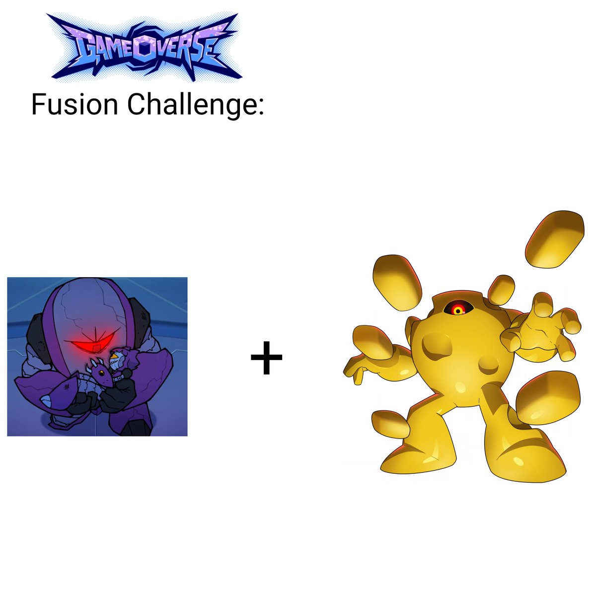 HeavyKing10's tweet photo. #gameoverse #kirby #marxkirby #megaman #yellowdevil

Artists should draw the fusions based on these images!
Malice was added to the roster!
And so is Mayhem!
Kirby and Megaman reference btw!

Gameoverse Crossover Fusion Challenge 4 &amp; 5: https://t.co/X2jLAcpLQv