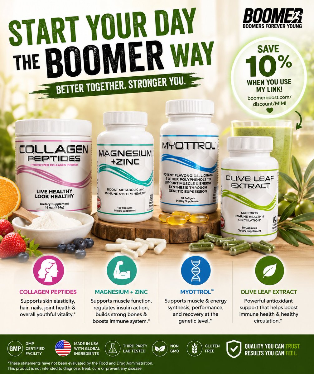doriekay75's tweet photo. @RealAlexJones “Start your day the Boomer way 💪🌿
Save 10% with my link: https://t.co/BDF7qxKnIc
60-DAY money-back guarantee https://t.co/pDkeWaIB4n