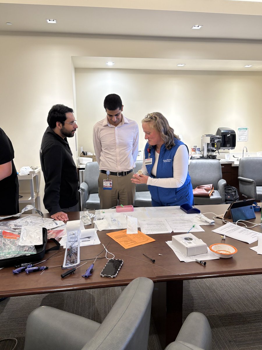 OUCardsFellows's tweet photo. Sip from the fire hose, but keep your stethoscope close! Our first-year cardiology fellows are diving in at bootcamp - ready to master the basics, embrace the fast pace, and kickstart the three amazing years!🫀🩺

#MedEd #CVBootcamp #JulyChronicles https://t.co/OQeg0Xg33C
