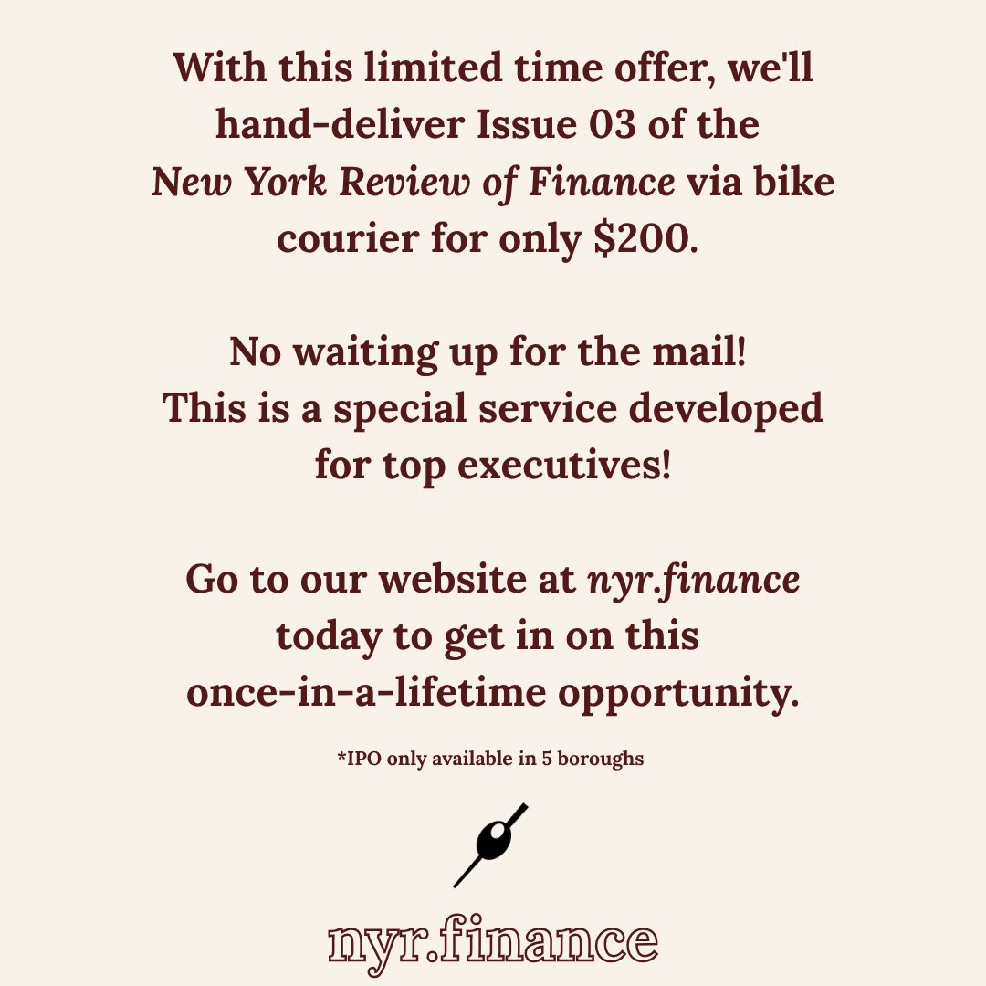 nyrfinance's tweet photo. 🤑 https://t.co/Nw6pDgRele