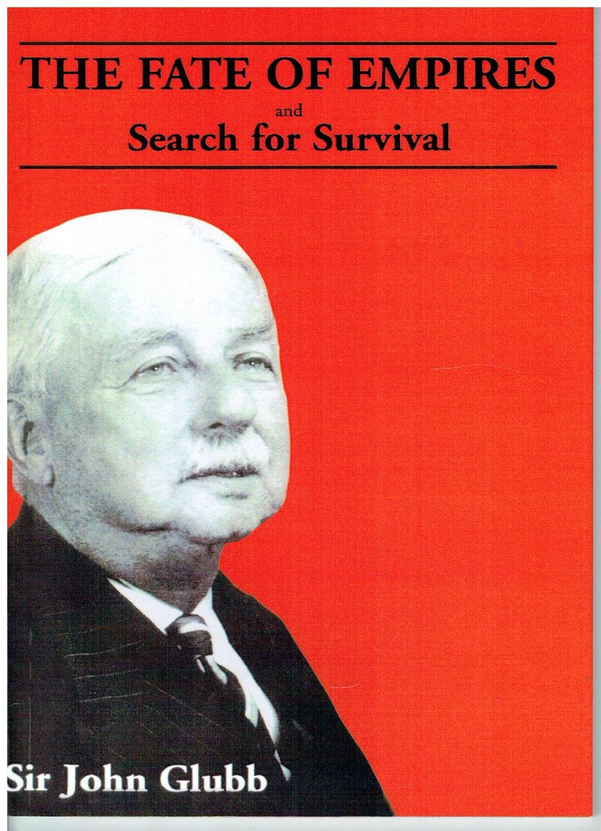 VitaminSunlight's tweet photo. @UrbanMorrific @thinkingwest "The Fate of Empires and Search for Survival" by John Bagot Glubb is a book, albeit a short one.

It's a very good read. https://t.co/er2f0d9USf