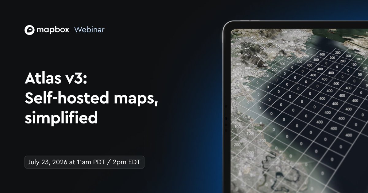 Mapbox tweet media