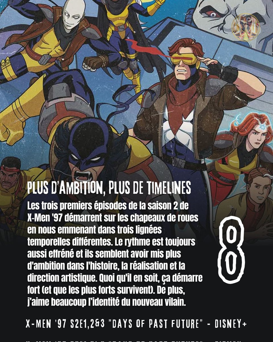 BlogMarvelll's tweet photo. Ça démarre fort pour X-Men '97 avec ces trois premiers épisodes. https://t.co/6BzKPaQe2b