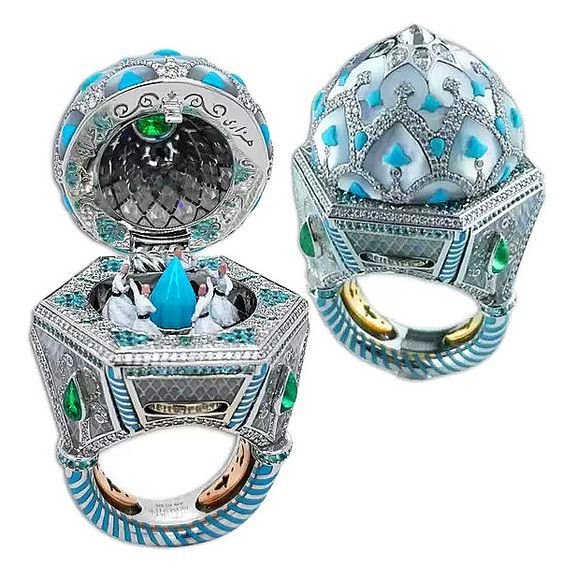 TacitusChrono's tweet photo. The hidden details inside Alessio Boschi's Rumi ring are simply breathtaking. True wearable art. https://t.co/tlfLz1fuQC