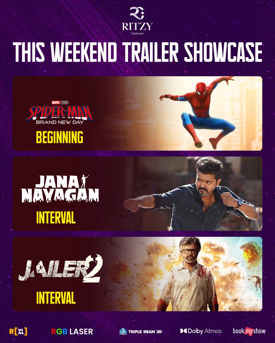 RitzyCinemas's tweet photo. Enjoy these Trailers along with #GattaKusthi2 #Dark Releasing Tomorrow in your Ritzy Cinemas Madurai !! https://t.co/b5tO1kf9L1