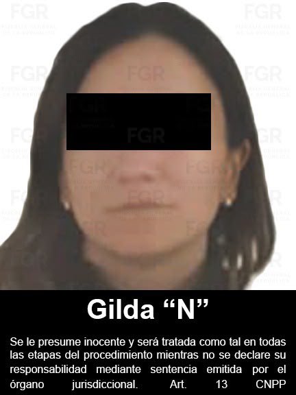 FGRMexico's tweet photo. Gilda “N”, quien probablemente habría fungido como prestanombres de una empresa con la finalidad de encubrir actos de corrupción y triangular recursos de procedencia ilícita, fue aprehendida por agentes de la #FGR, en coordinación con elementos de la @SSPCMexico y la @SEMAR_mx, en inmediaciones del @AICM_mx.
Esta persona está relacionada con el caso Agronitrogenados, en donde posiblemente realizó actos con recursos de procedencia ilícita, y convertirse en beneficiaria de una empresa, a través de la cesión de los derechos que le realizó Emilio “N”.

 Más información ▶️ https://t.co/JESRAI209J