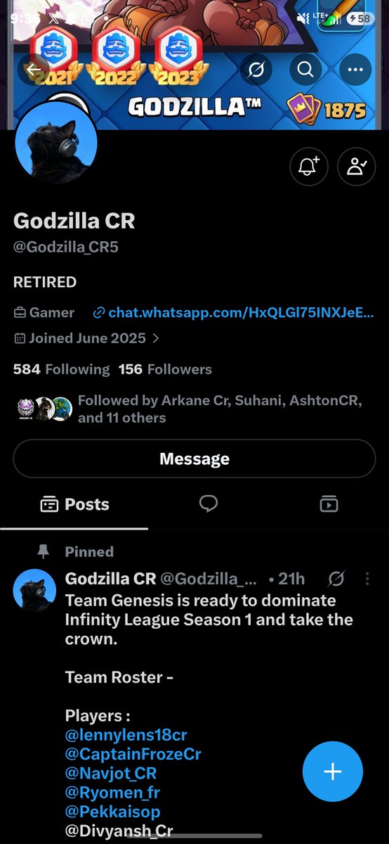 Hanzo138200's tweet photo. @Godzilla_CR5 https://t.co/blWUfr0vd6