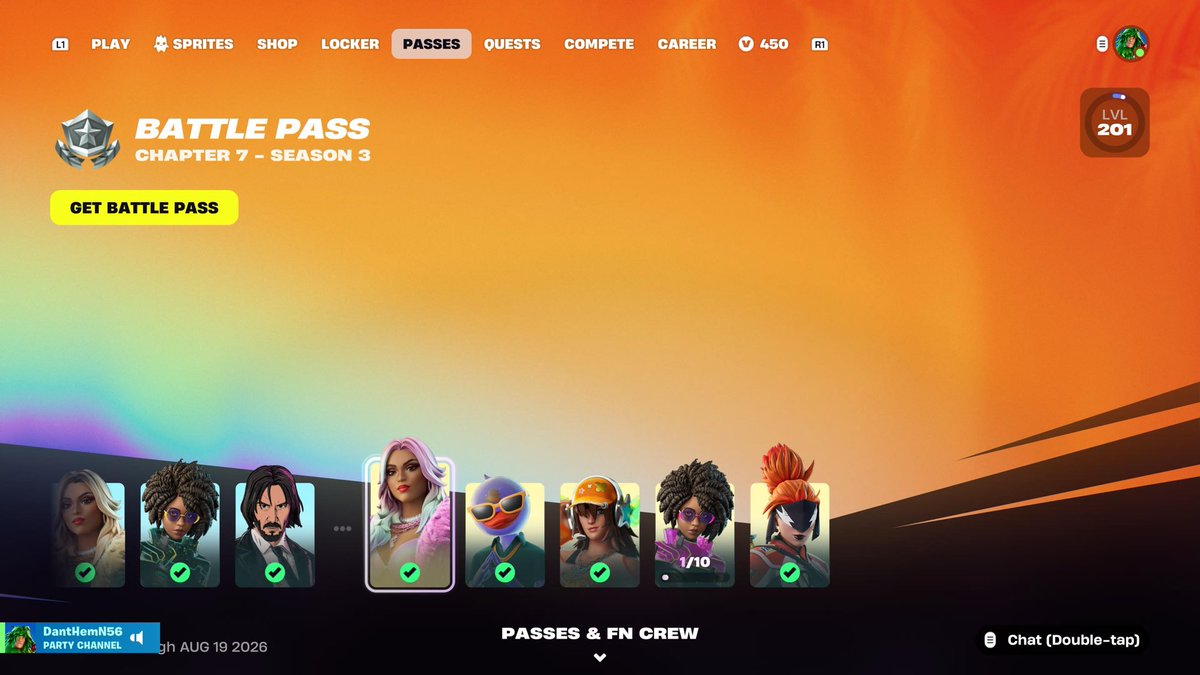 juStDan911's tweet photo. @FortniteStatus I bought Fortnite crew pass in June and I can’t claim my rewards https://t.co/fbdyKFOEZS