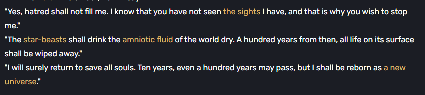 2lain_Guillotin's tweet photo. @NIdkwhy71042 @W4lten @peakkypunk Bad Google translation, sorry. The destruction of Teyvat goes on the side of general destiny and is not in the saying of the legend of Fontaine's prophecy, but it is part of it anyway since Mona also mentions this in the AQ https://t.co/ZXKIHTIjU0