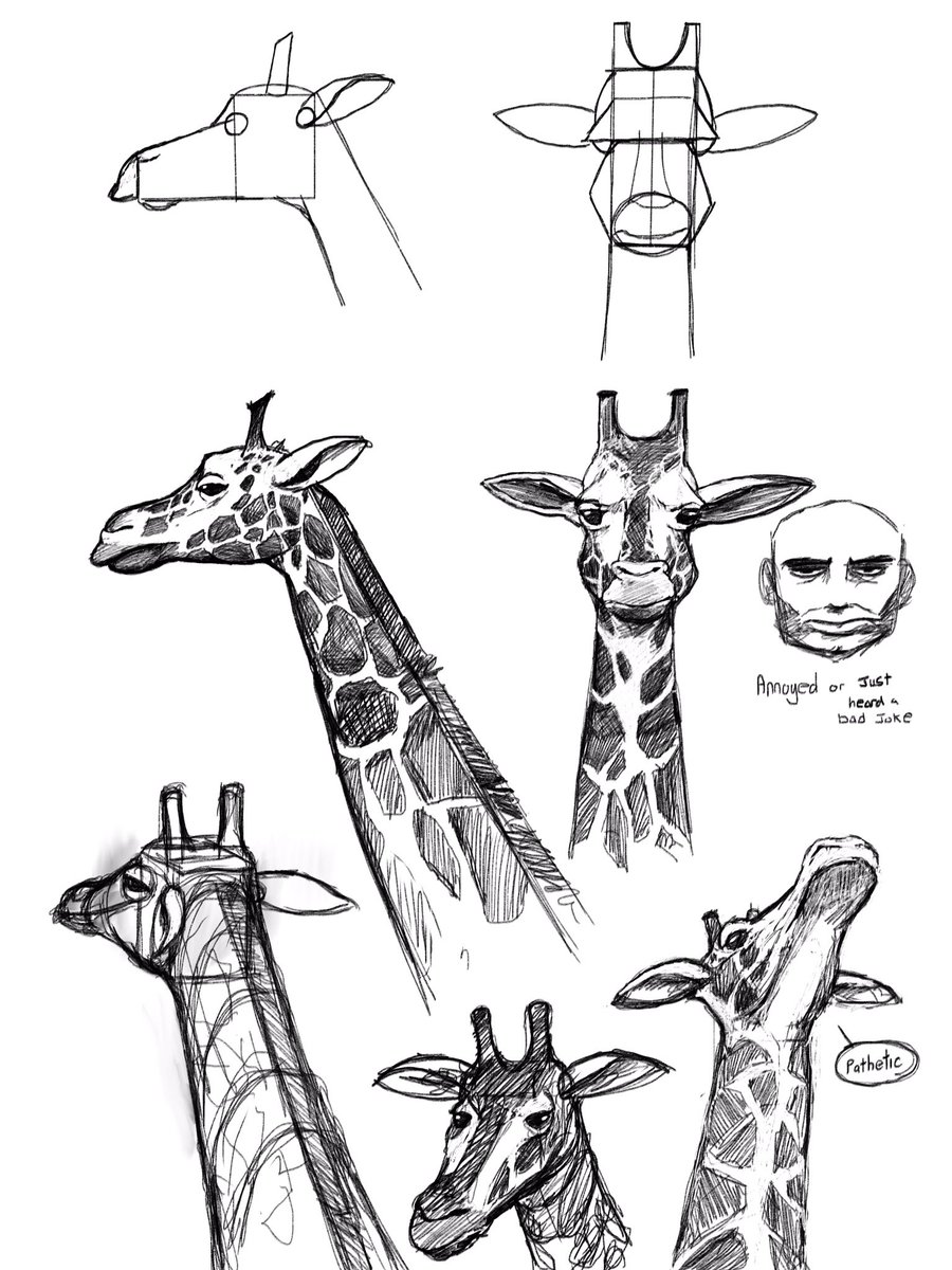 leovincible's tweet photo. Early Zoochosis game (Giraffe) concept art. 
The approach what I was imagining was that the neck of the Giraffe would act like a snake like creature. Twisting and coiling and going through air vents in tunnels or the labs. https://t.co/bZMVKKEjp0